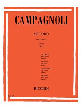 Illustration campagnoli methode op. 18 vol. 1