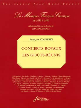 Illustration couperin concerts royaux - gouts reunis