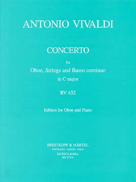 Illustration de Concerto en do M RV 452 F. VII/17 pour hautbois réduction piano
