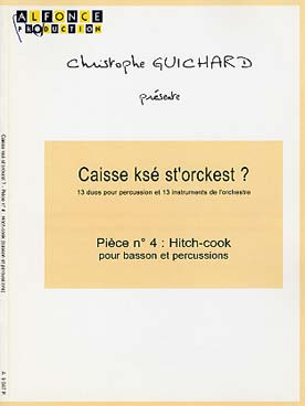 Illustration de Hitch-Cook pour percussion et basson