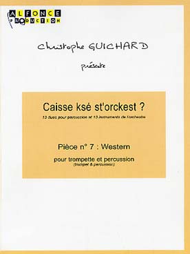 Illustration de Western pour percussion et trompette
