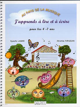Illustration de J'apprends à lire et à écrire pour les 4-7 ans (au pays de la musique)