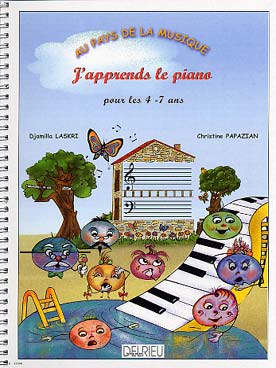 Illustration laskri/papazian j'apprends le piano
