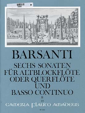 Illustration barsanti sonates op. 1 vol. 2