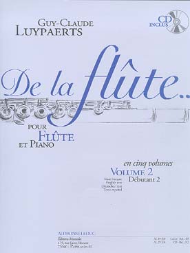 Illustration luypaerts de la flute vol. 2 + cd