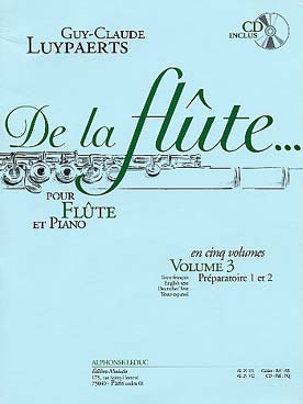 Illustration de De la flûte... - Vol. 3 avec CD