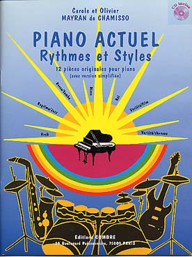 Illustration de Piano actuel rythmes et styles avec CD