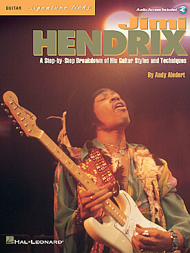 Illustration de Jimi Hendrix, par Andy Aledort (avec CD)
