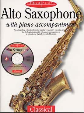 Illustration de SOLO PLUS CLASSICAL avec CD - saxophone