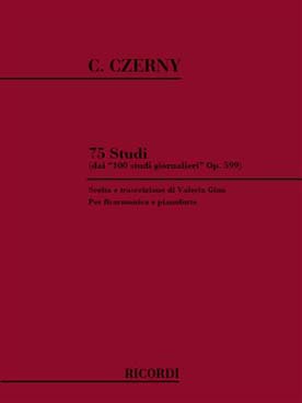 Illustration de 75 Etudes pour accordéon