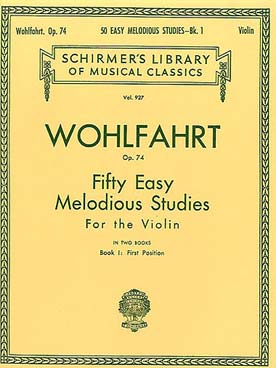 Illustration de 50 Études mélodiques faciles op. 74 - Vol. 1