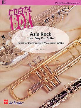 Illustration de Asia rock pour quintette à vent à instrumentation variable
