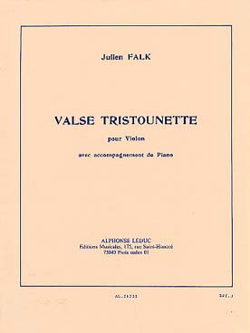Illustration falk valse tristounette