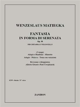 Illustration de Fantaisie op. 30 en forme de sérénade