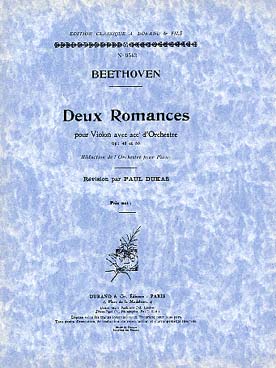 Illustration beethoven romances op. 40 et 50 (dr)