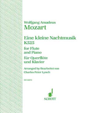 Illustration mozart petite musique de nuit