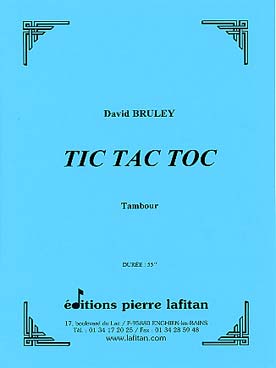 Illustration de Tic tac toc pour tambour