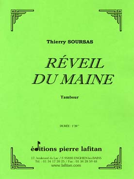Illustration de Réveil du maine pour tambour