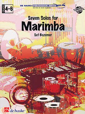 Illustration bezemer 7 solos pour marimba