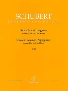 Illustration de Sonate arpeggione D 821 en la m