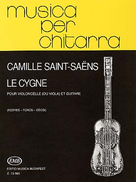Illustration de Le Cygne pour violoncelle (ou alto) et guitare