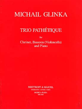 Illustration de Trio pathétique pour clarinette, basson et piano.