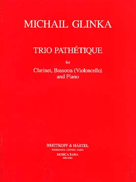 Illustration de Trio pathétique pour clarinette, basson et piano.