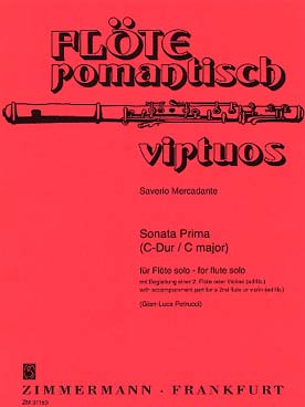 Illustration de Sonate N° 1 en do M pour 2 flûtes ou 2 violons