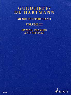 Illustration de Music for piano - Vol. 3 : Hymnes, prières et rituels