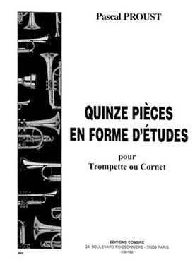 Illustration de 15 Pièces en forme d'études pour trompette ou cornet