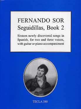 Illustration de Seguidillas Vol. 2 : 16 chants en espagnol pour 2 et 3 voix, avec accompagnement guitare ou piano - éd. brochée