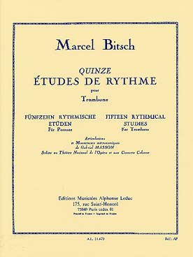 Illustration bitsch 15 etudes de rythme