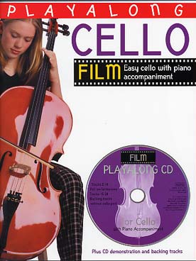 Illustration play-along cello films tunes + cd