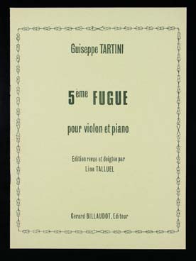 Illustration tartini fugue n° 5