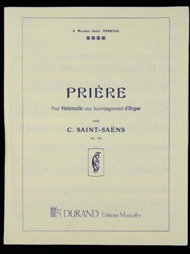Illustration de Prière op. 158