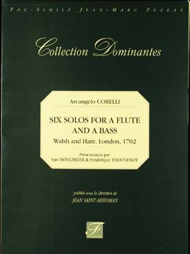 Illustration corelli solos (6) pour flute et basse