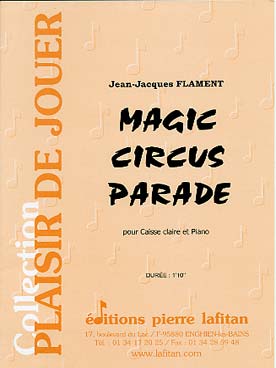 Illustration de Magic circus parade pour caisse claire et piano
