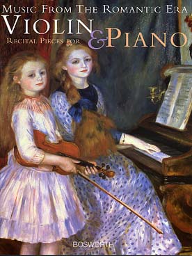 Illustration music from romantic era recital pieces