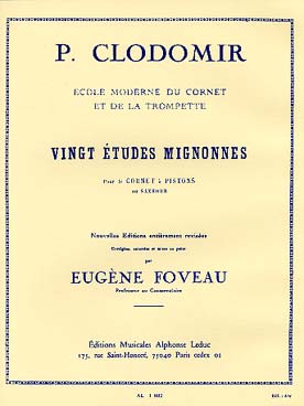 Illustration clodomir etudes mignonnes (20) op. 18