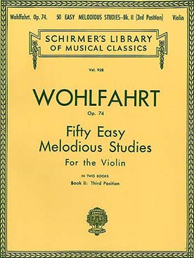 Illustration de 50 Études mélodiques faciles op. 74 - Vol. 2