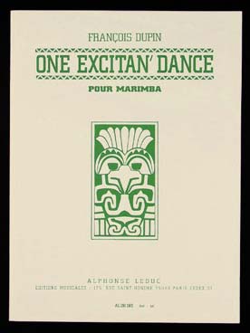 Illustration de One excitan'dance pour marimba