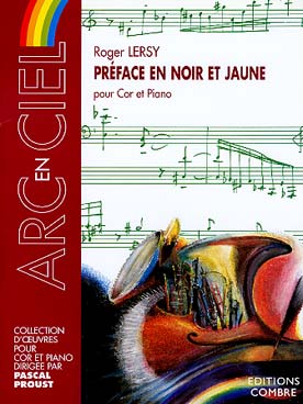 Illustration de Préface en noir et jaune    