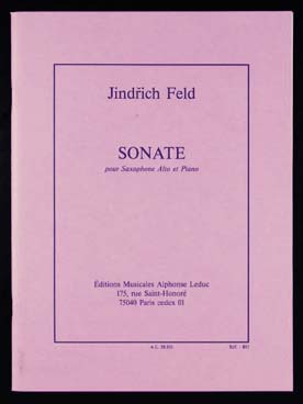 Illustration de Sonate (saxophone alto)