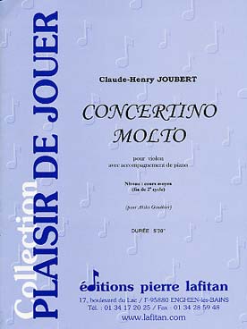 Illustration joubert concertino molto