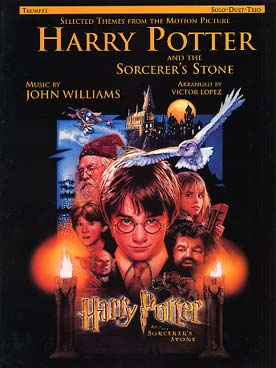 Illustration de HARRY POTTER à l'école des sorciers, musique de John Williams : arrangements pour trompette solo, duo ou trio