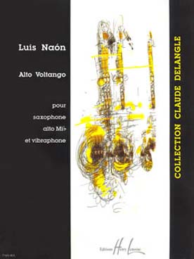 Illustration naon alto voltango saxophone/vibraphone