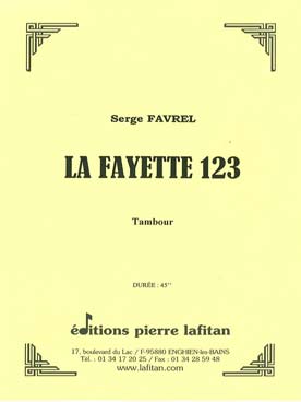 Illustration de La Fayette 123 pour tambour