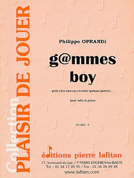 Illustration de G@mmes boy pour saxhorn basse ou tuba ou euphonium et piano