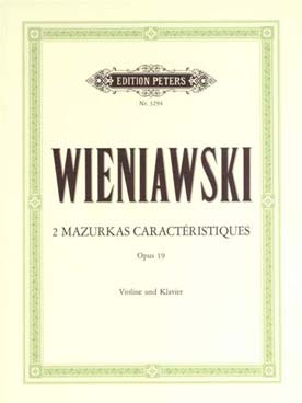 Illustration wieniawski mazurkas op. 19 (2)