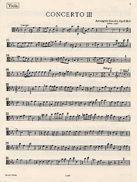 Illustration de Concerto Grosso op. 6/3 - Alto ripien